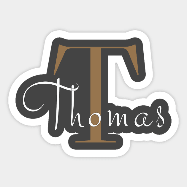 I am Thomas Sticker by AnexBm